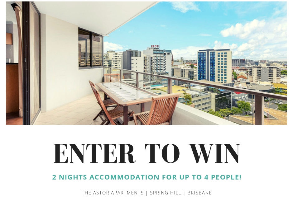 WIN a 2 NIGHT STAY at The Astor Apartments